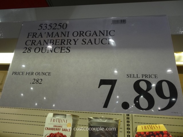 Framani Organic Cranberry Sauce Costco 2