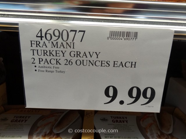 Framani Turkey Gravy Costco 1
