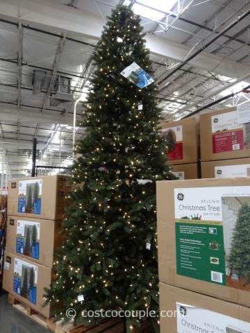 GE 12 Feet Prelit LED Christmas Tree Costco 2