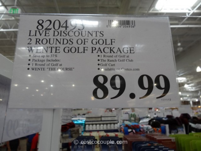 Gift Card Live Discounts 2 Rounds of Golf Costco 4