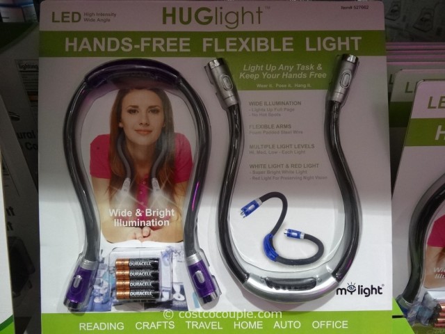 Huglight LED Flexible Booklight Costco 2