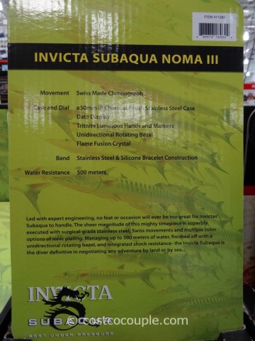 Invicta Subaqua Noma III Costco 4