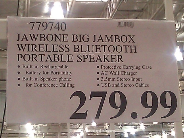 Jawbone Jambox Bluetooth Speaker Costco 1