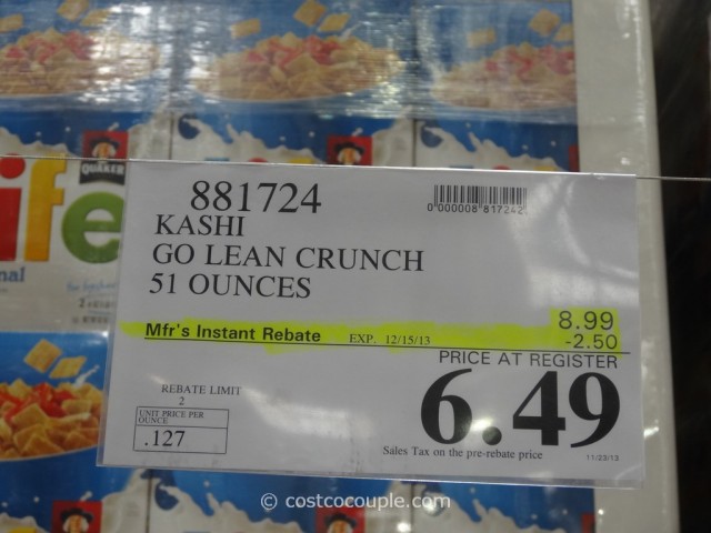 Kashi Go Lean Crunch Costco 3