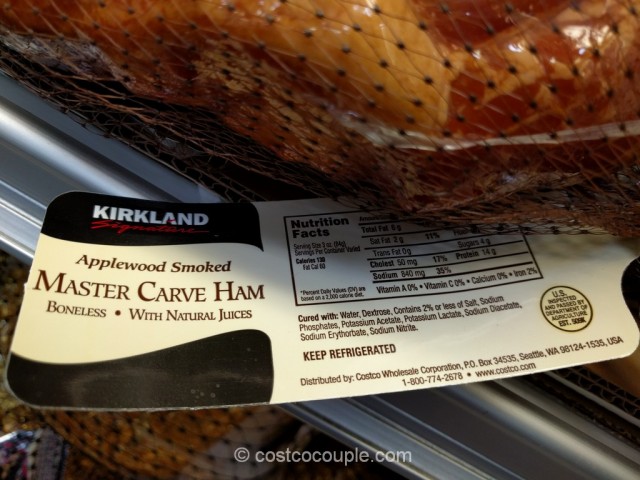 Kirkland Signature  Master Carve Ham Costco 3