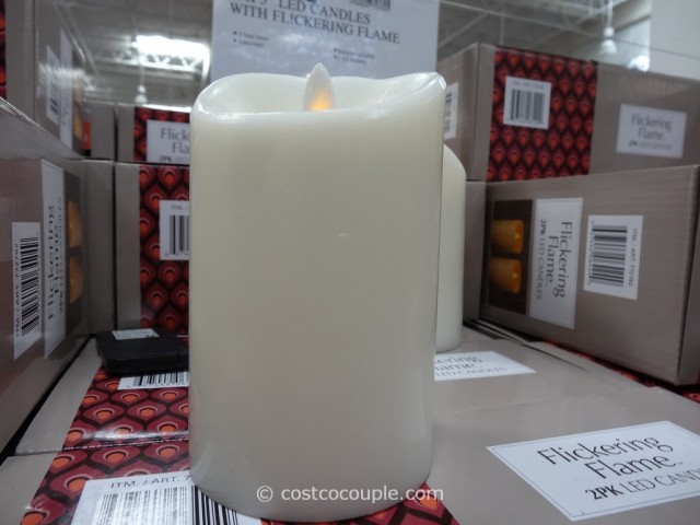 LED Candles With Flickering Flame Costco 2