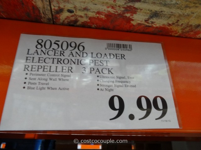 Lancer and Loader Electronic Pest Repeller Costco 1