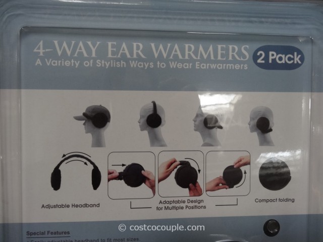 SM Global 4-Way Ear Warmers Costco 2