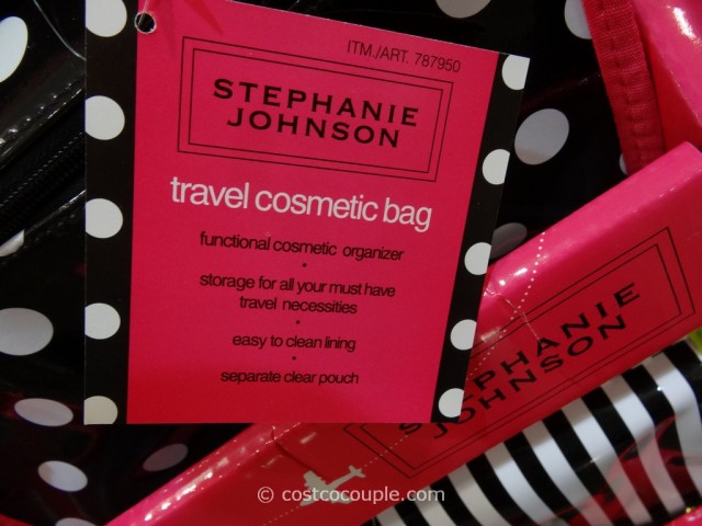 Stephanie Johnson Travel Cosmetic Bag Costco 3
