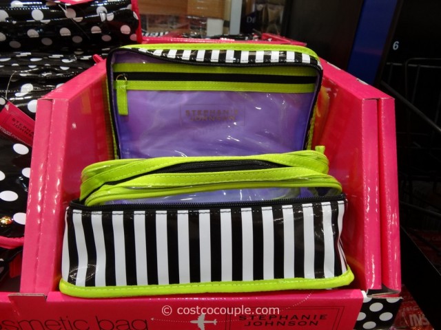 Stephanie Johnson Travel Cosmetic Bag Costco 4
