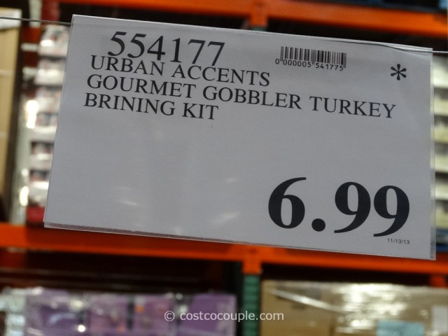 Urban Accents Gourmet Gobbler Turkey Brining Kit Costco 4