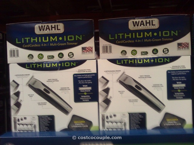 Wahl 4 in 1 Trimmer with Lithium Ion Costco 3