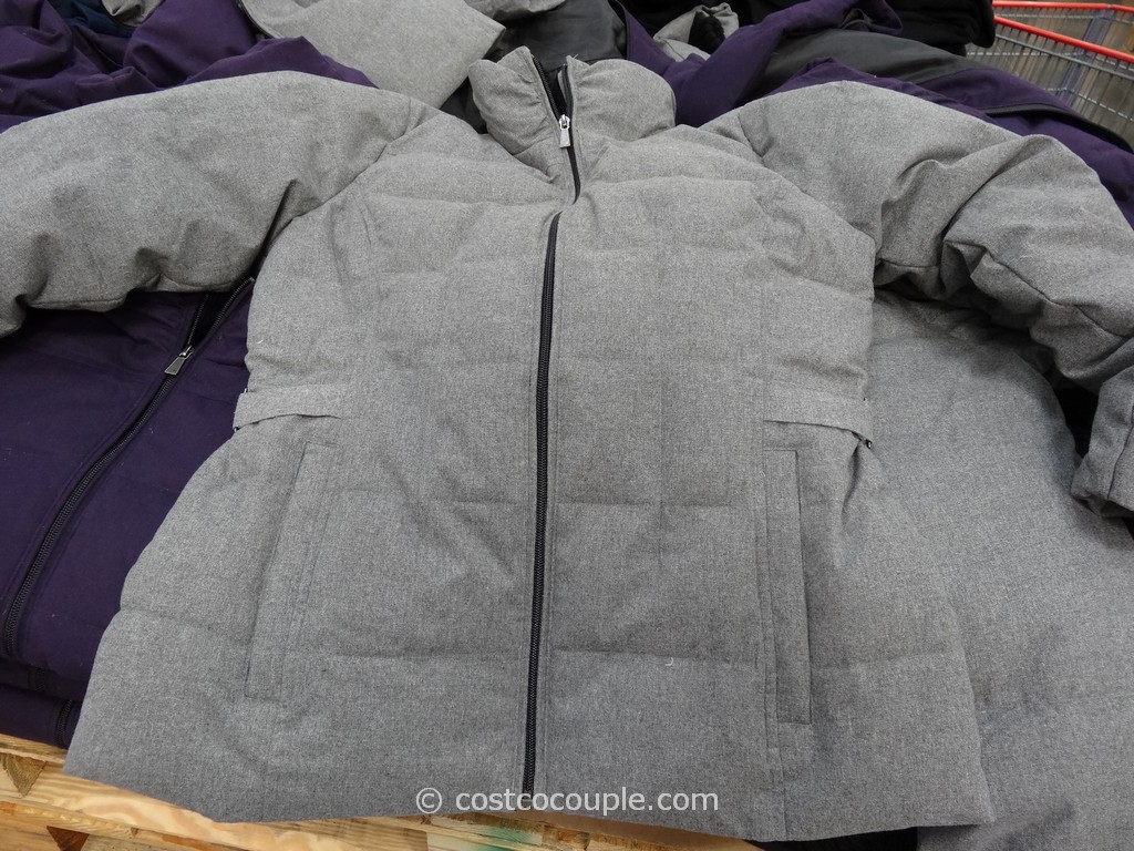 Weatherproof Ladies Down Jacket With Knit Collar Costco 2