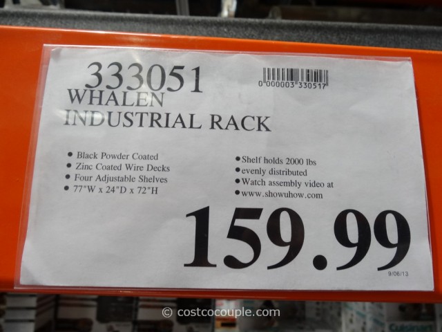 Whalen Industrial Rack Costco 4