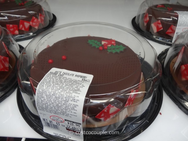 White Chocolate Raspberry Mousse Cake Costco 2
