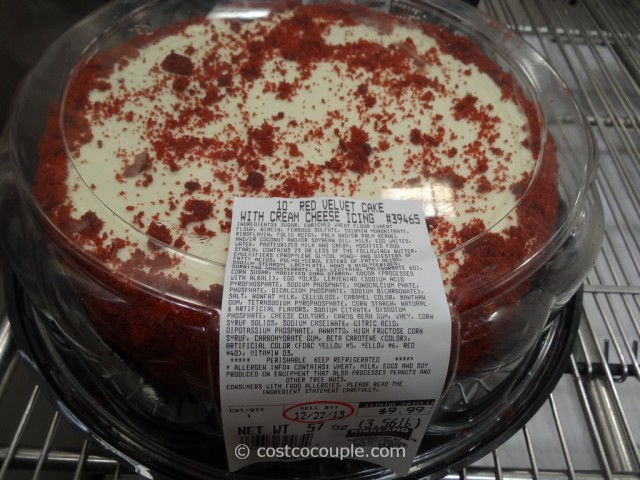 10-Inch Red Velvet Cake Costco 2