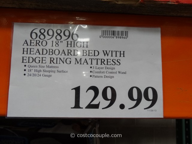 Aerobed Headboard Queen Bed Costco 1