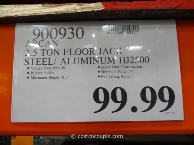 Arcan Steel Aluminum Hybrid Jack Costco 1