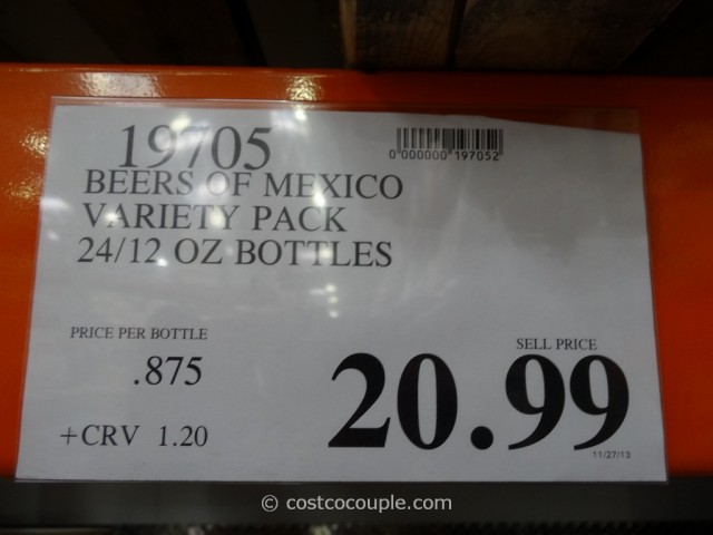 Beers of Mexico Variety Pack Costco 4