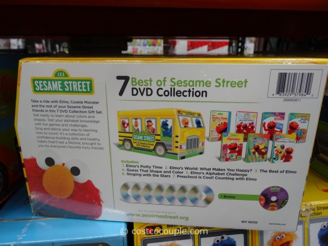 Best of Sesame Street DVD Collection Costco 4
