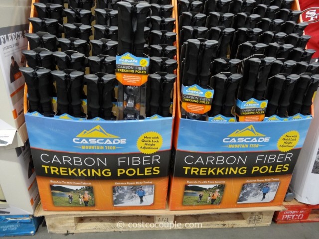 Cascade Mountain Carbon Fiber Trekking Poles Costco 2