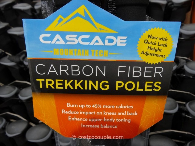 Cascade Mountain Carbon Fiber Trekking Poles Costco 4