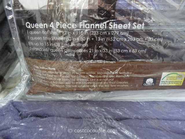 Flannel Queen Sheet Set Costco 2