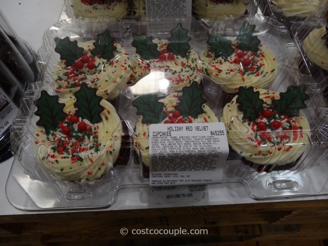 Holiday Red Velvet Cupcakes Costco 1