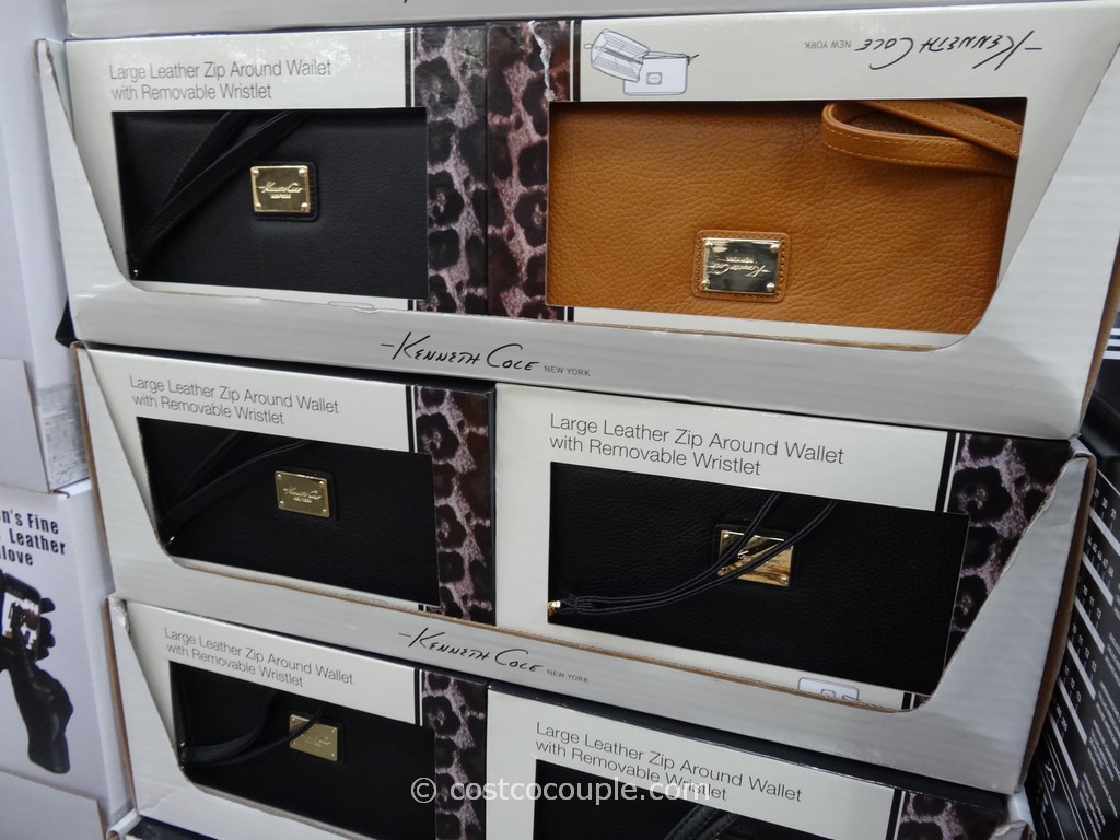 Kenneth Cole Ladies’ Zip Around Leather Wallet