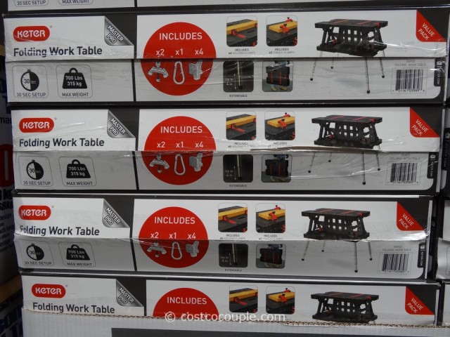 Keter Folding Work Table Costco 4