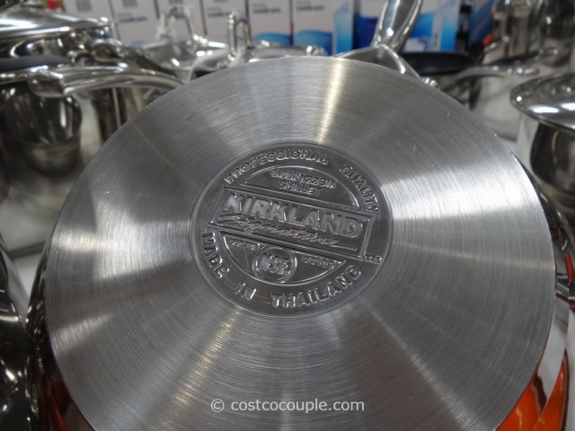 Kirkland Signature 13Pc Stainless Steel Cookware Set Costco 3