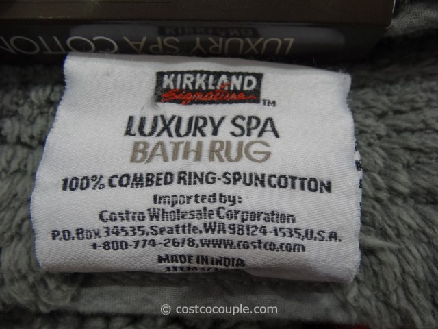 Kirkland Signature Reversible Cotton Bath Rug Costco 5