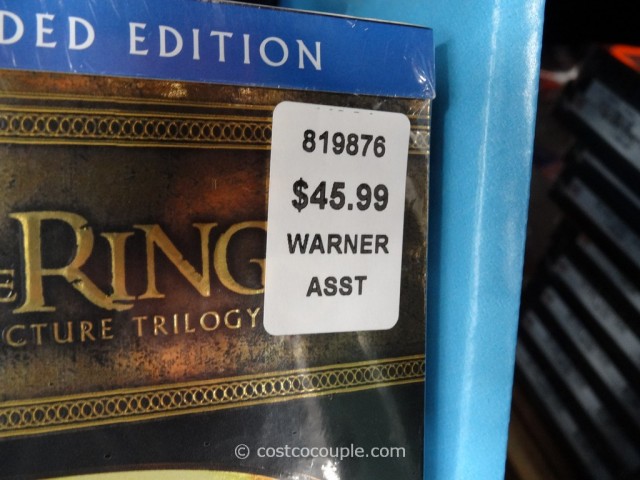 The Lord of the Rings Extended Edition Set Costco 1