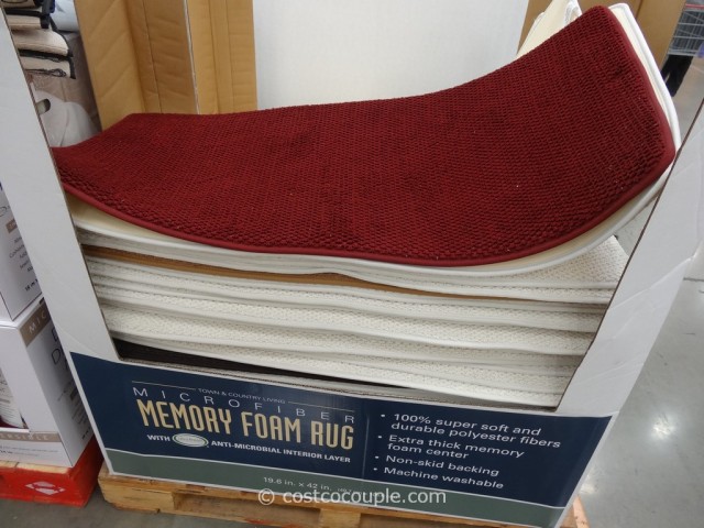 Microfiber Memory Foam Rug Costco 3
