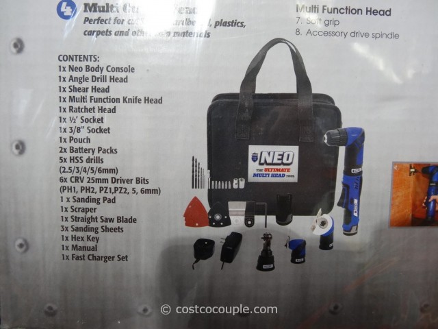 Royal Line Neo 12V Li-Ion Multi-Tool Kit Costco 4