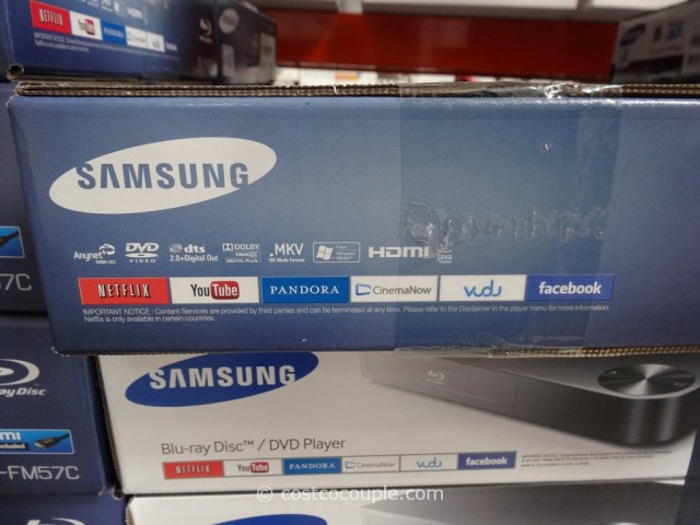 Samsung Blu-Ray Player With Wifi BD-FM57C Costco 3