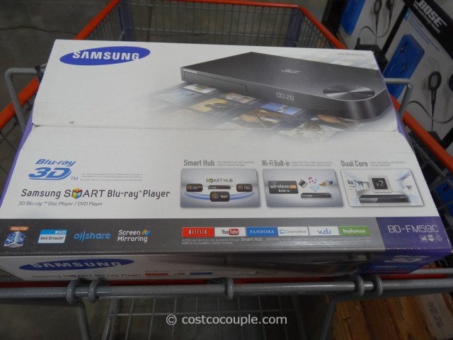 Samsung 3D Blu-Ray Player With Wifi BD-FM59C Costco 2