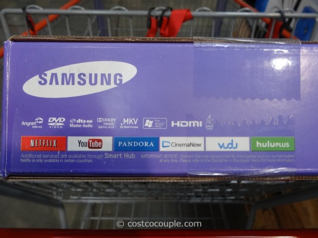 Samsung 3D Blu-Ray Player With Wifi BD-FM59C Costco 3