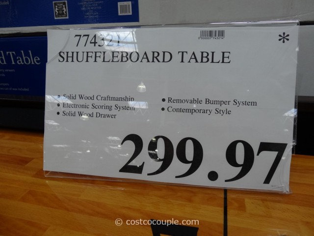 Shuffleboard Table Costco 1