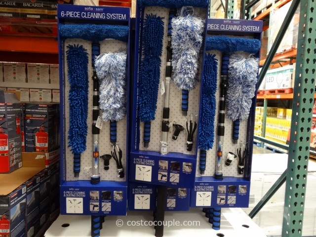 Sofia and Sam 6-Piece Cleaning and Dusting System Costco 2