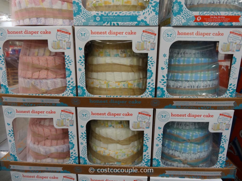 The Honest Company Diaper Cake