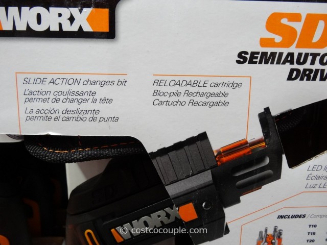 Worx SD Semi-Automatic 4V Li-Ion Driver Costco 5