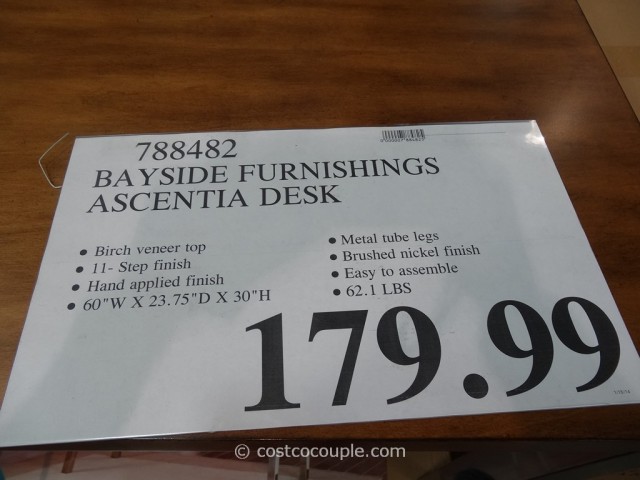 Bayside Furnishings Ascentia Desk Costco 1