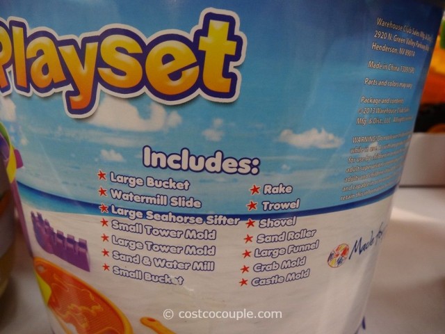 Bucket Playset Costco 2