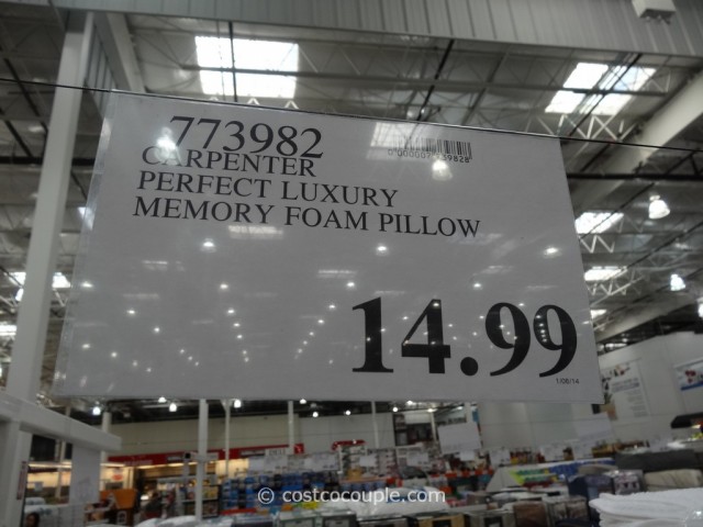 Carpenter Perfect Luxury Traditional Memory Foam Pillow Costco 1