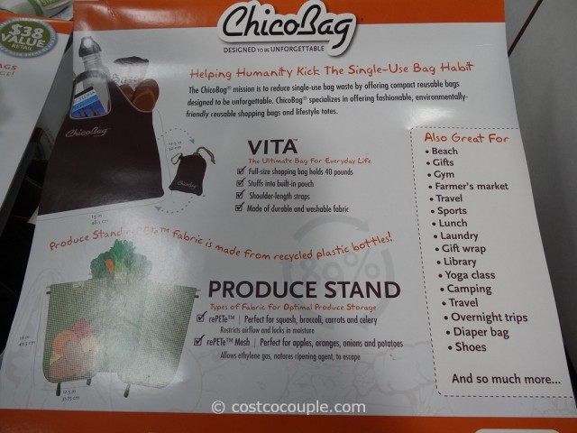 ChicoBag Reusable Bag Set Costco 5