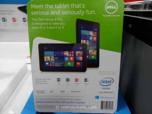 Dell Venue 8 Windows Tablet Costco 2