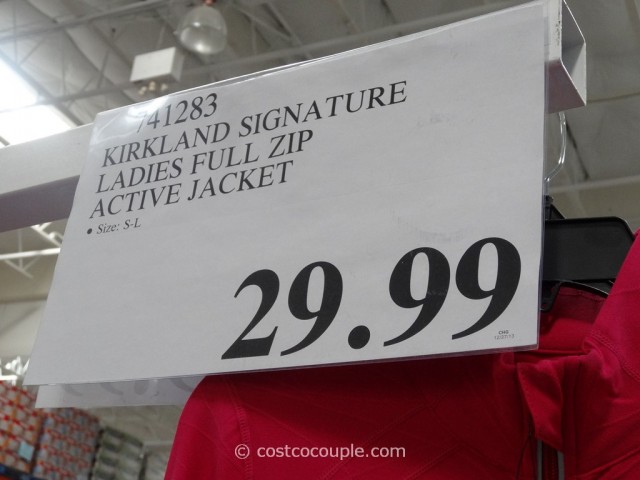 Kirkland Signature Ladies Full Zip Jacket Costco 4