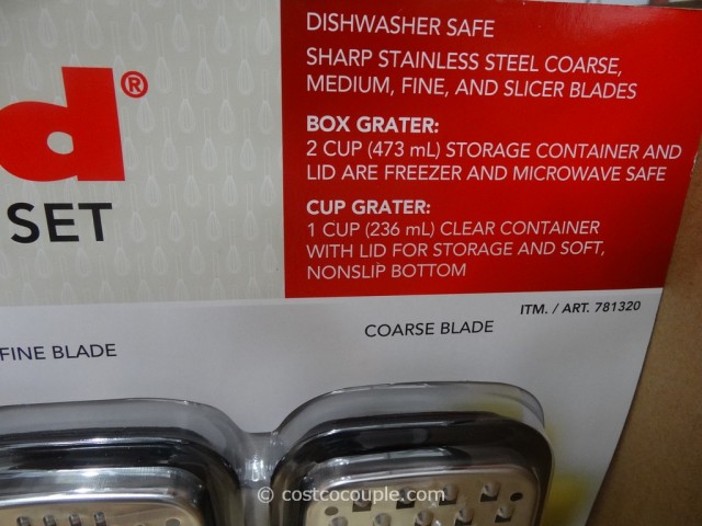 KitchenAid Box Grater and Cup Grater Set Costco 4