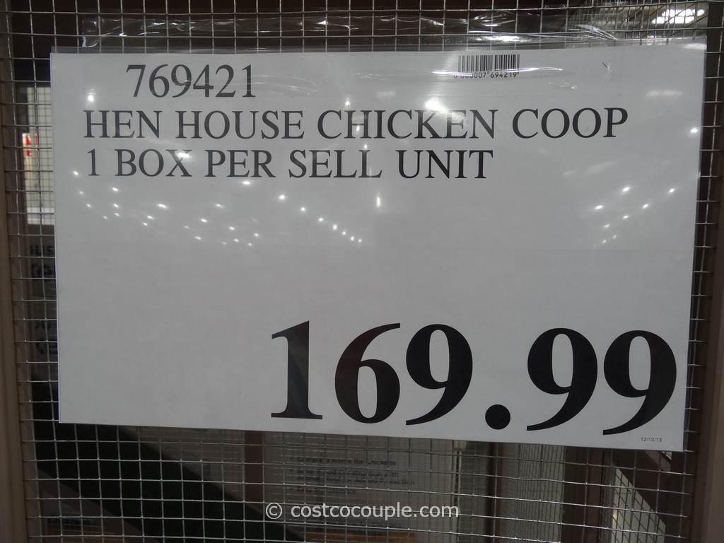 Pro Concepts Hen House Chicken Coop Costco 3